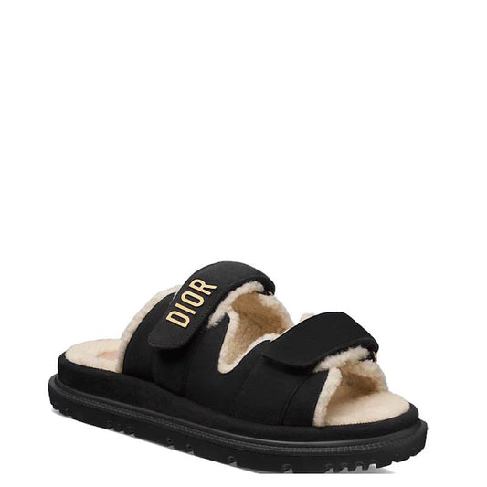 CHD Sandals Slippers Shearling Woman