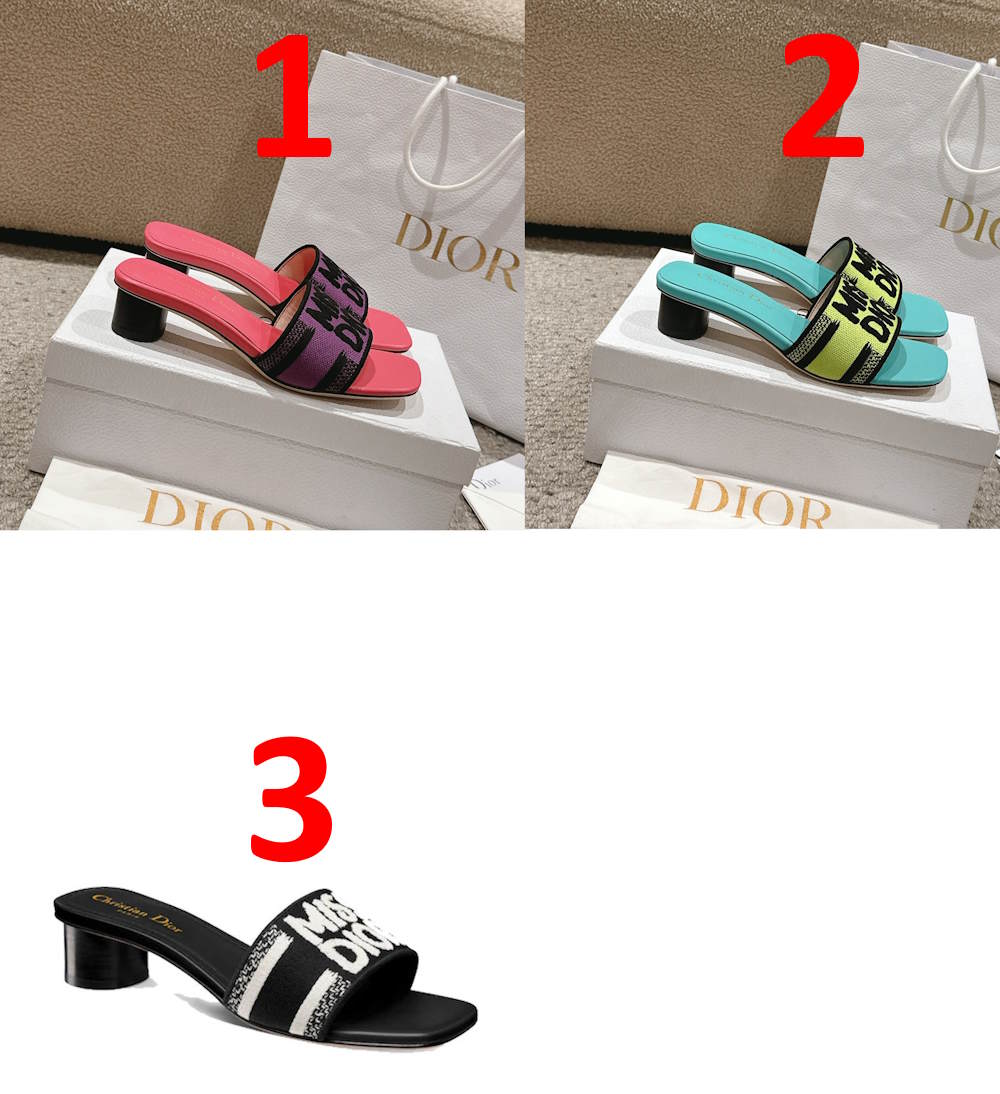 CHD Sandals Slippers  6 Color's 42 Heels