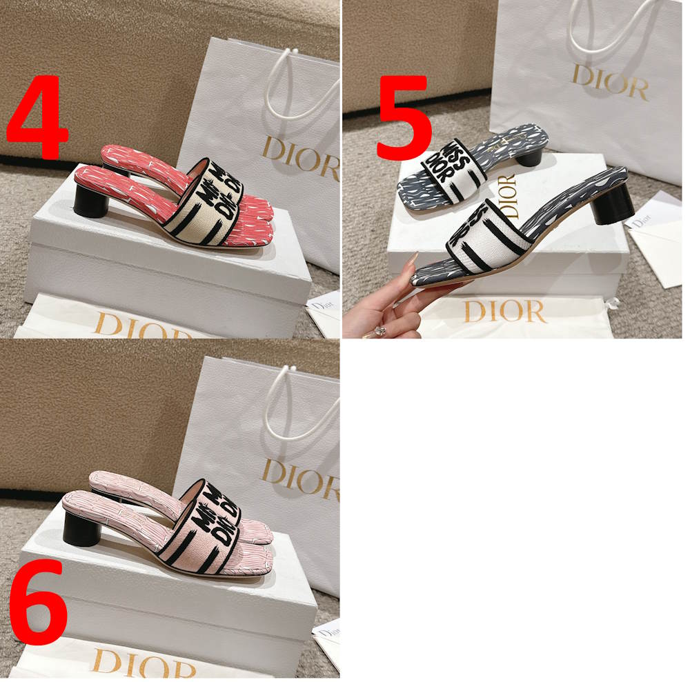 CHD Sandals Slippers  6 Color's 42 Heels