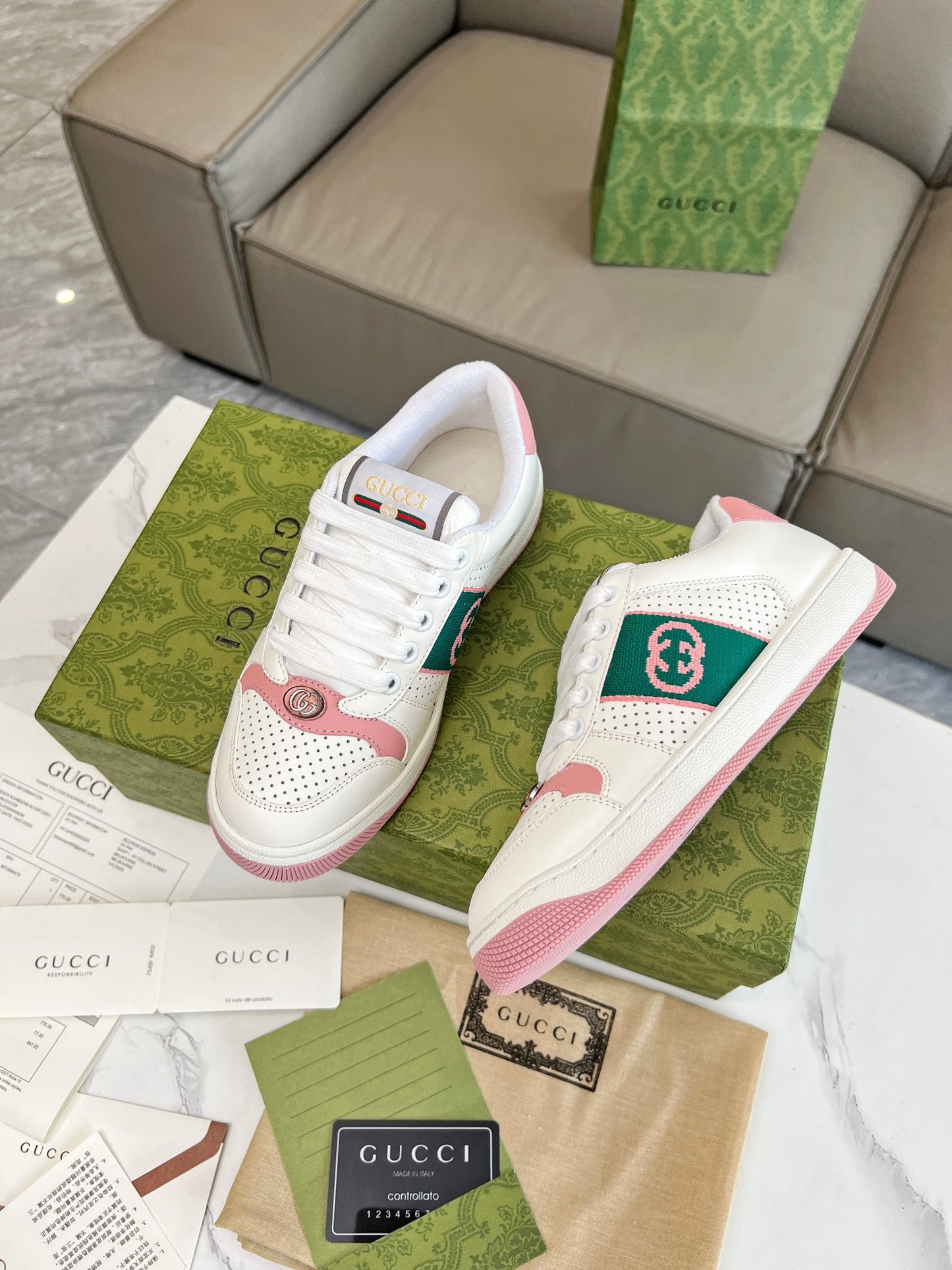 GU  Sneakers Trainers 3 Color's Woman