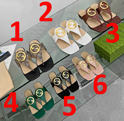 GU  Slippers 6 Color 's