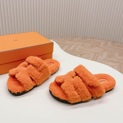 HRM  Slippers  4 Color 's Shearling