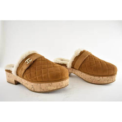 CHL Shearling  Mule Slippers 4 Color 's