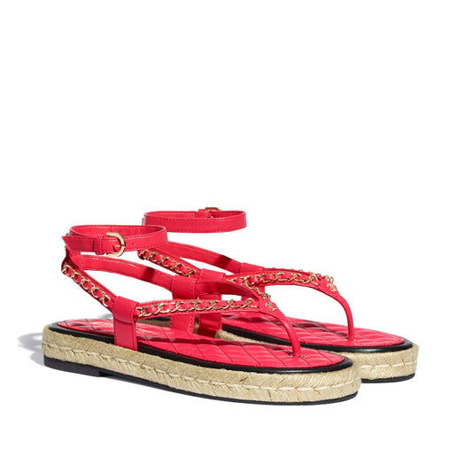 CHL Slippers  Sandals  Red