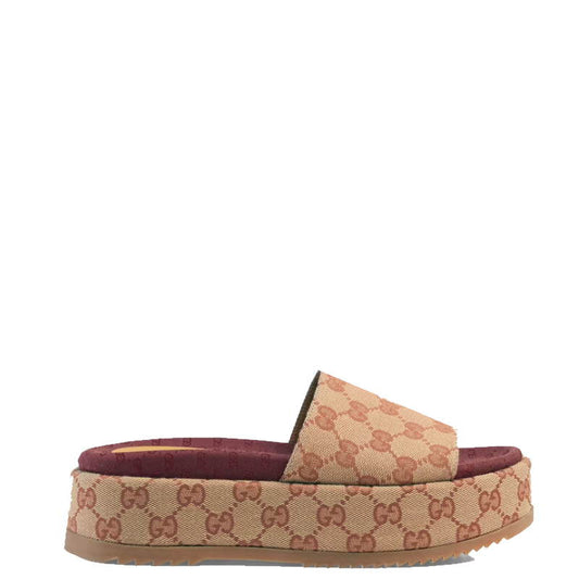 GU Slippers  Platform Wedge