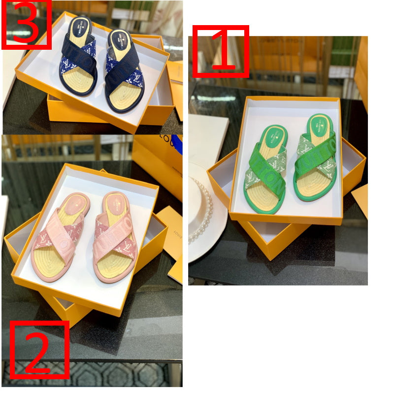 LU Slippers 3 Color's