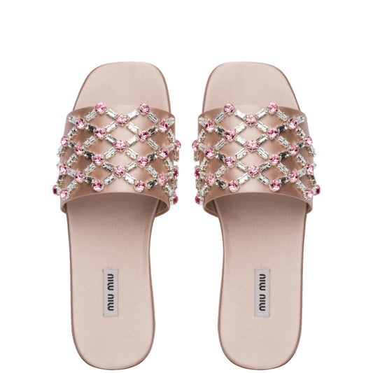 MIU MI   Slippers Stones 2 Color 's