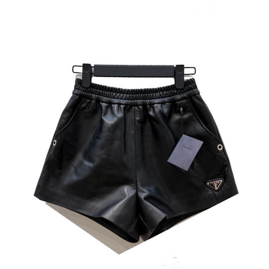 PRD Shorts Woman Leather