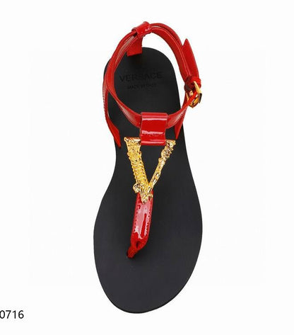 VRC  Slippers Sandals Red