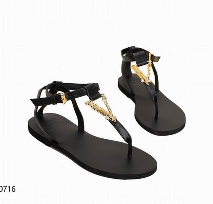 VRC  Slippers Sandals  Black