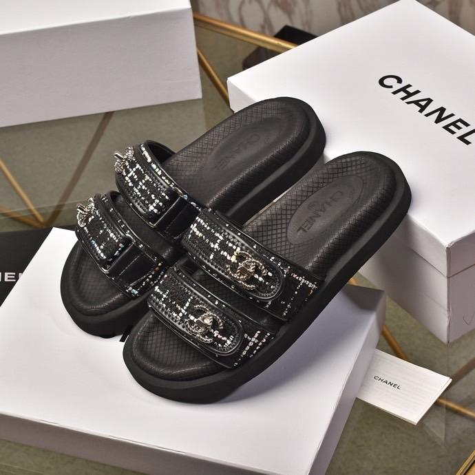 CHL Slippers Black