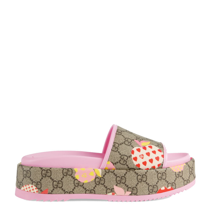 GU Slippers  Platform Wedge 2 Color 's