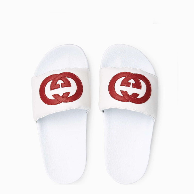 GU Slippers Slide White