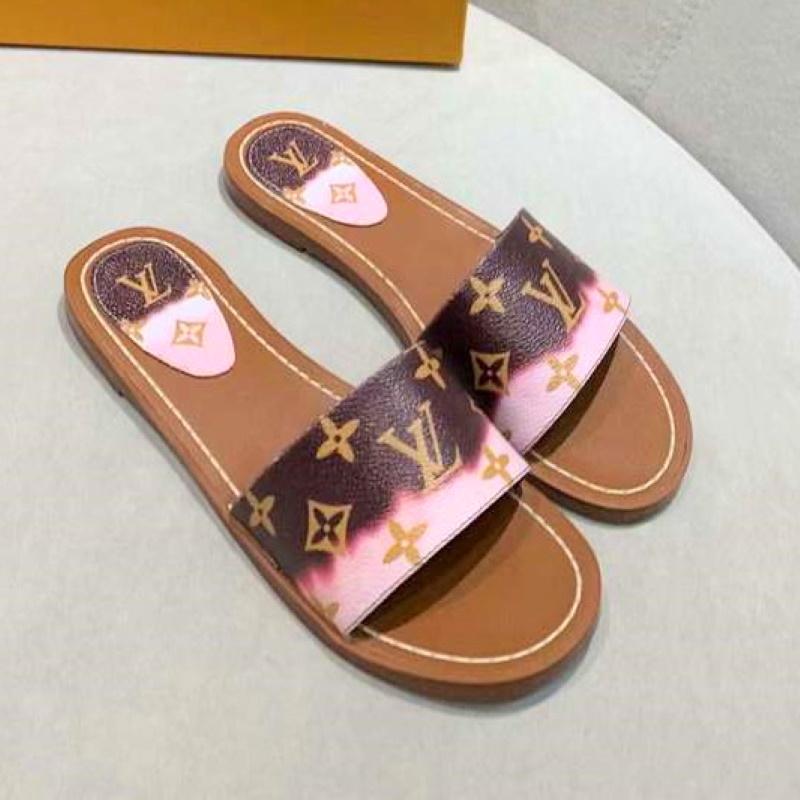 LU Slippers Sandal Logo