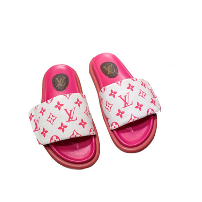 LU Slippers Sunset Flat 2 Color 's