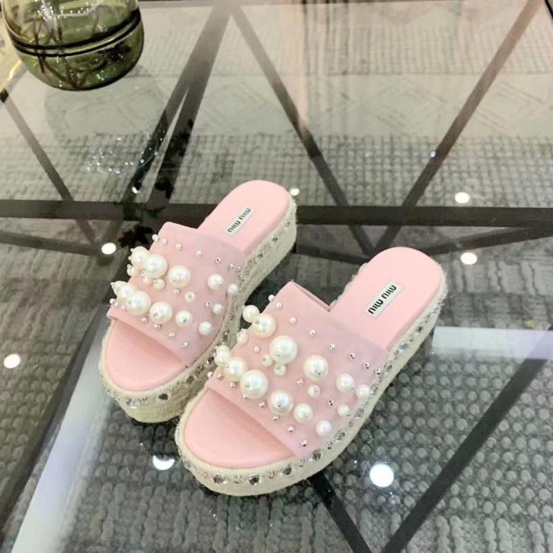 miu miu slippers