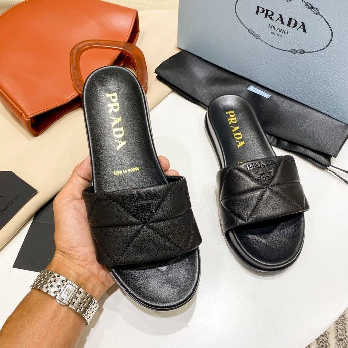 PRD  Slippers Flat Black