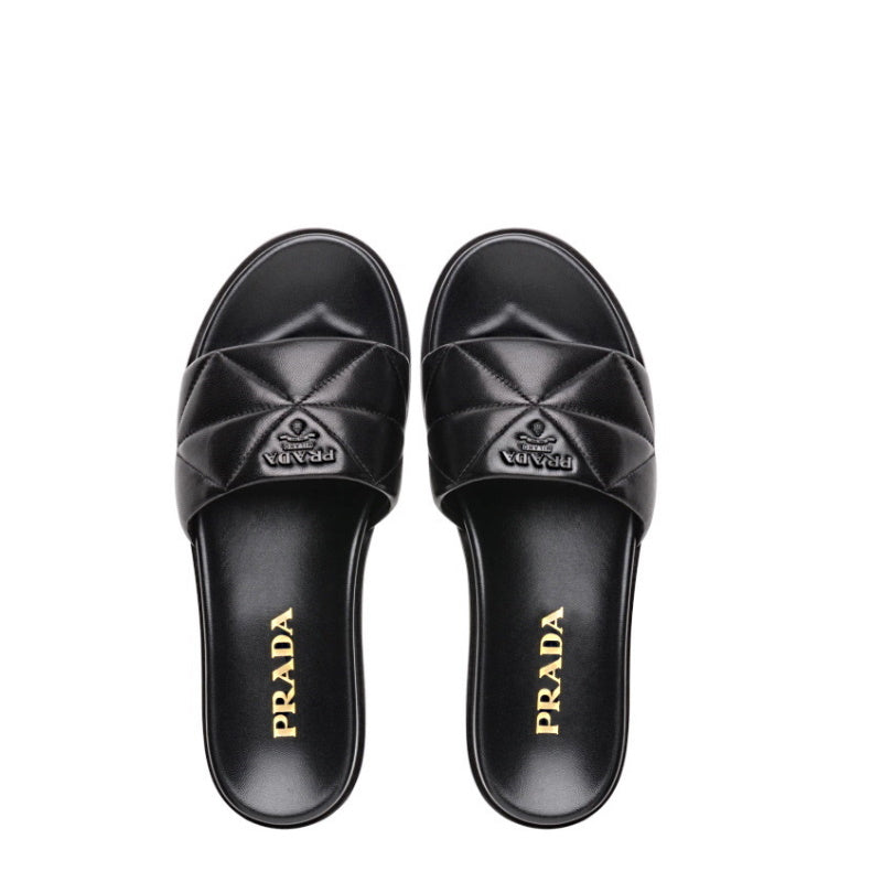 PRD  Slippers Flat Black