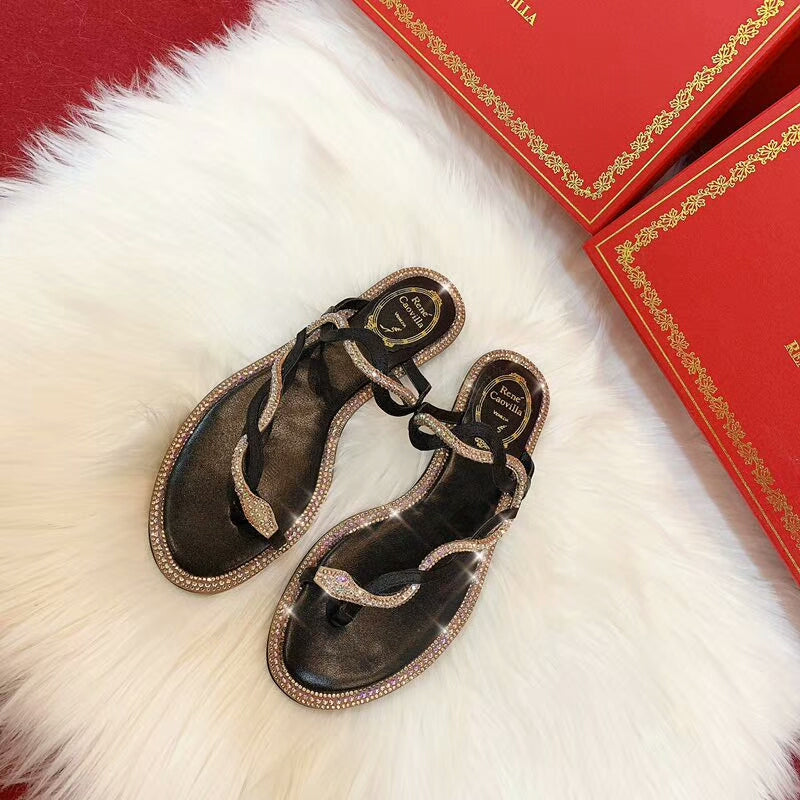 Cao villa Slippers Stones 2 Color's Snake