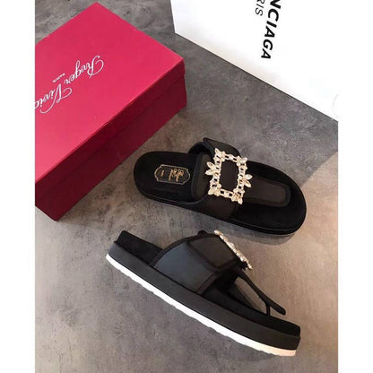 ROGER VI  Slippers Sandals Black