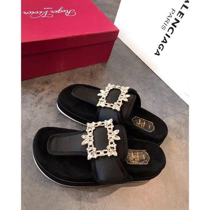 ROGER VI  Slippers Sandals Black