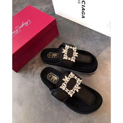 ROGER VI  Slippers Sandals Black