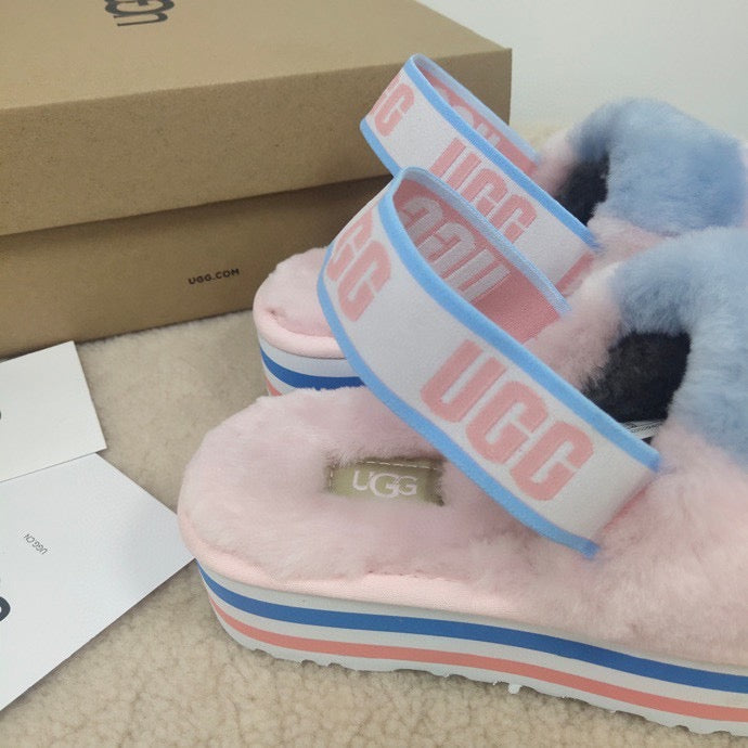 Ugg Slippers Fur Pink