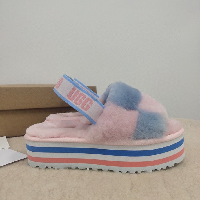 Ugg Slippers Fur Pink