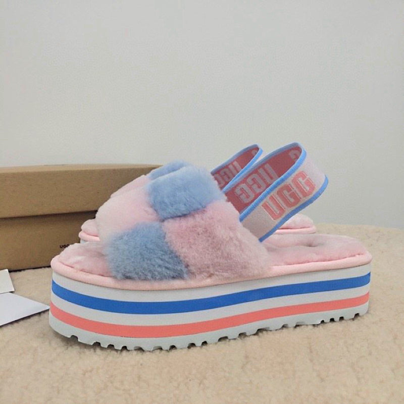 Ugg Slippers Fur Pink