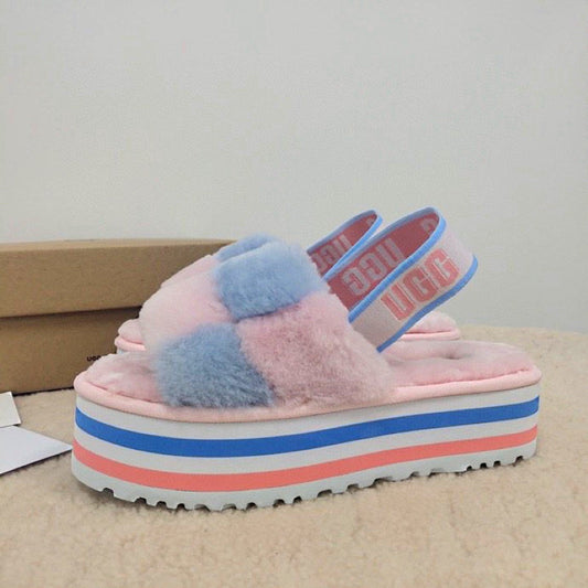 Ugg Slippers Fur Pink