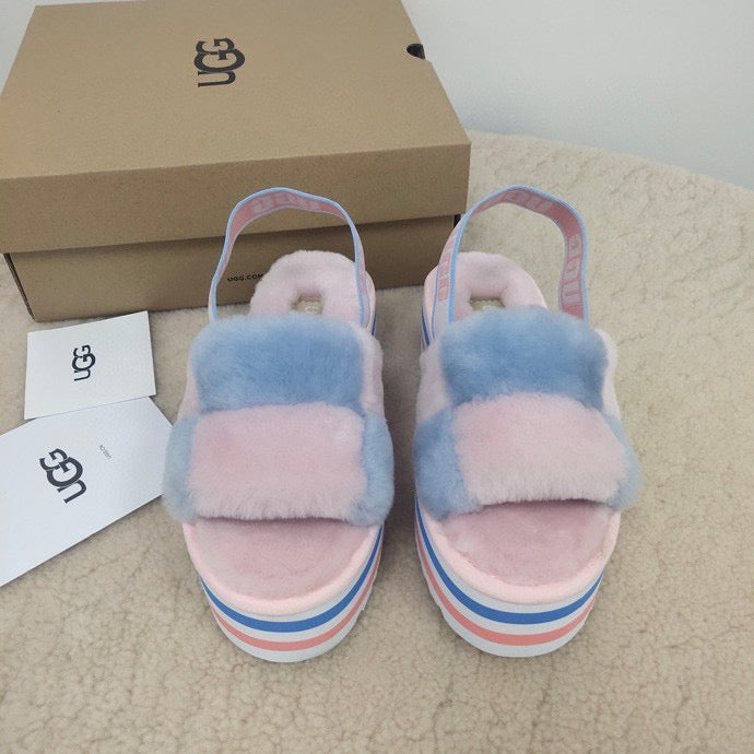 Ugg Slippers Fur Pink